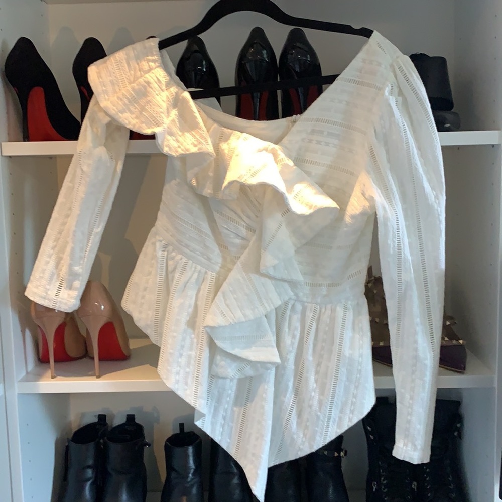 Lea & Viola Ruffle Top from Revolve - Picture 3 of 5